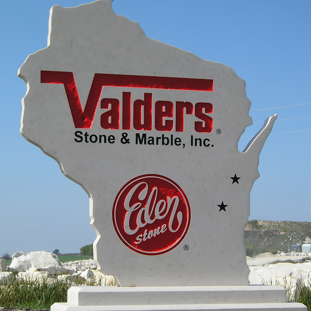 Address Landscape Stone