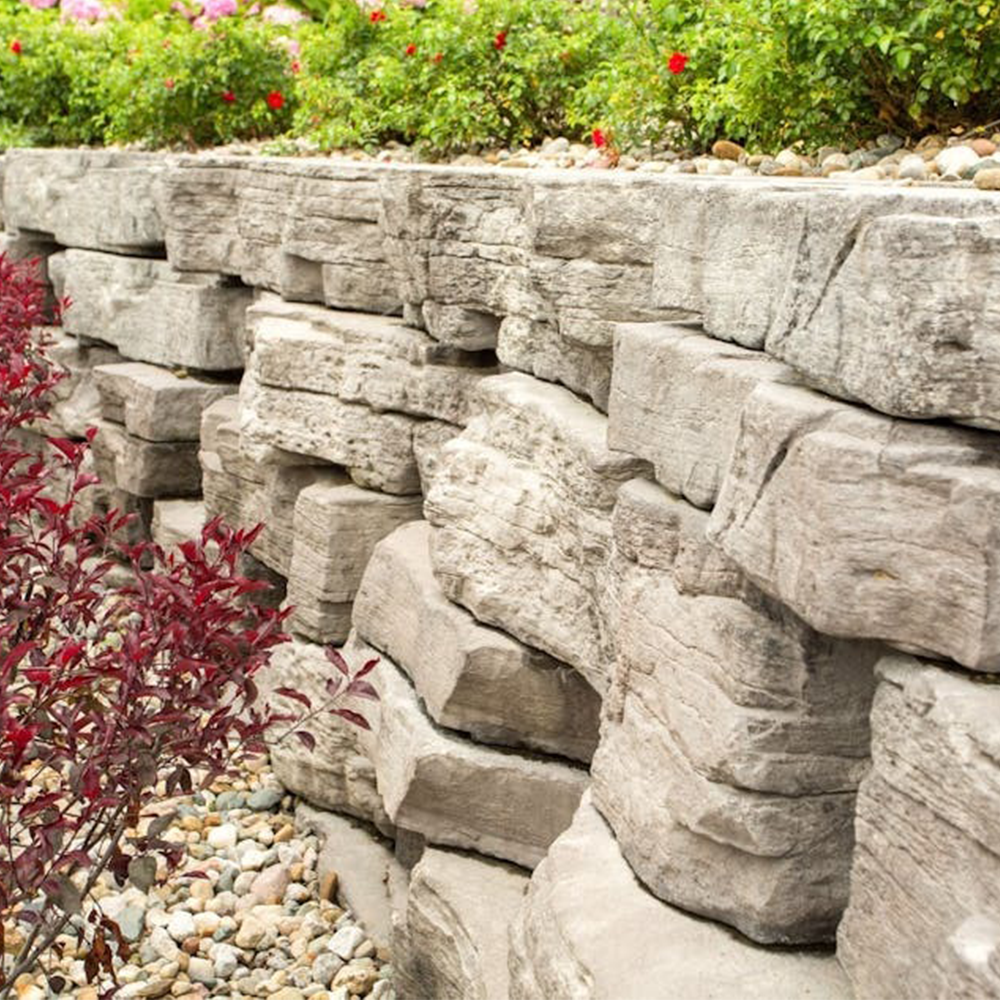 Outcropping Wall