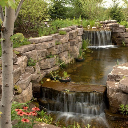 Outcropping Wall