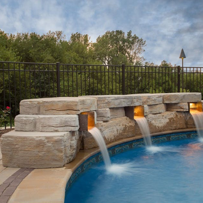 Outcropping Wall